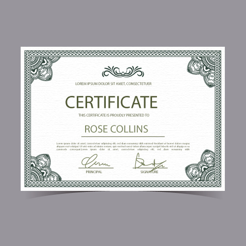 achievement certificate template (27)