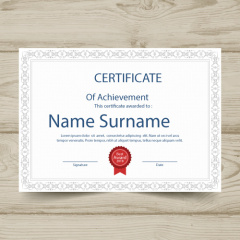 achievement certificate template (36)