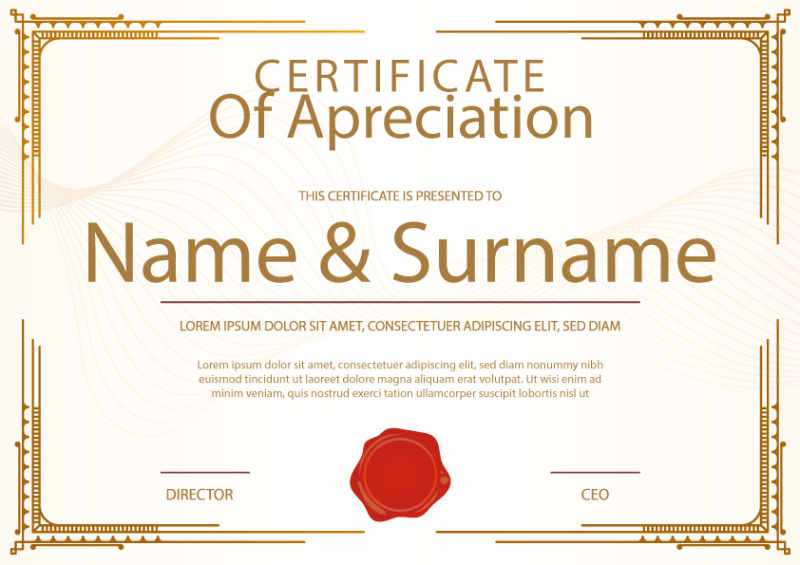 achievement certificate template (43)