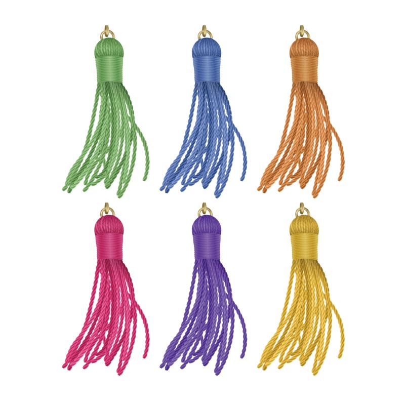 Chinese style traditional tassels art elements set (17)