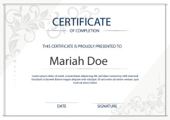 achievement certificate template (50)