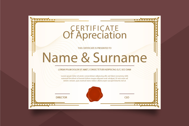 achievement certificate template (44)