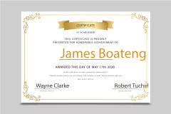 achievement certificate template (42)