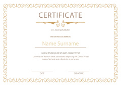achievement certificate template (47)