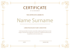 achievement certificate template (45)