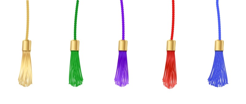 Chinese style traditional tassels art elements set (12)