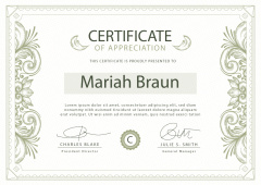 achievement certificate template (83)