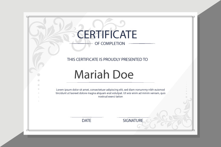 achievement certificate template (49)