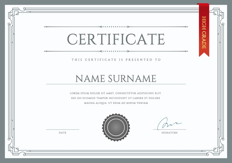 High quality certificate template pattern (6)