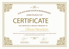 High quality certificate template pattern (34)