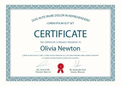 High quality certificate template pattern (36)