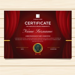 High quality certificate template pattern (51)