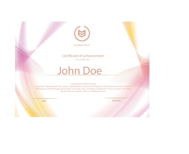 High quality certificate template pattern (73)