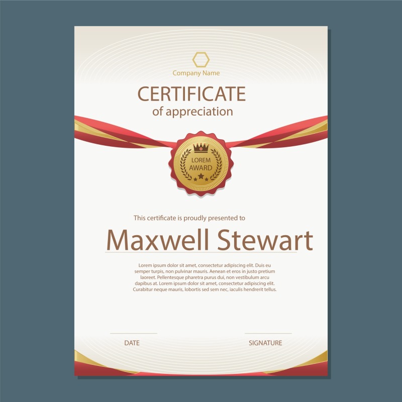 High quality certificate template pattern (99)