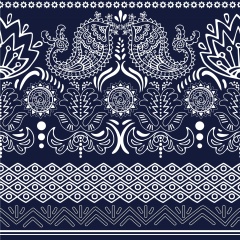 Indian style decorative pattern template (13)
