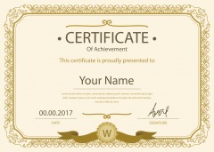 High quality certificate template pattern (157)