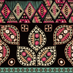Indian style decorative pattern template (16)