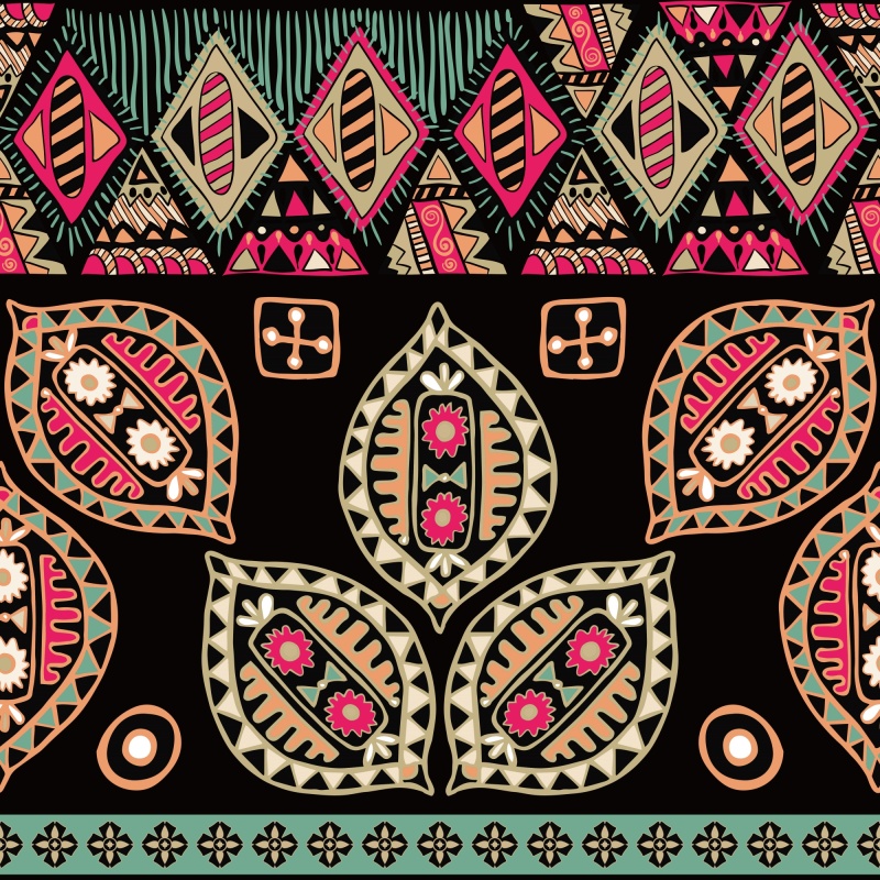 Indian style decorative pattern template (16)