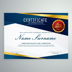 High quality certificate template pattern (163)