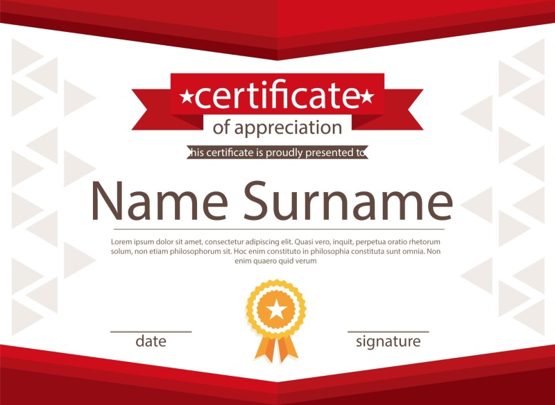 High quality certificate template pattern (118)