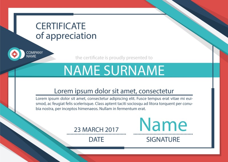 High quality certificate template pattern (131)
