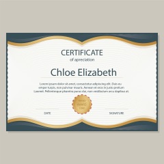 High quality certificate template pattern (127)