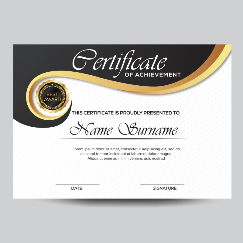 High quality certificate template pattern (114)