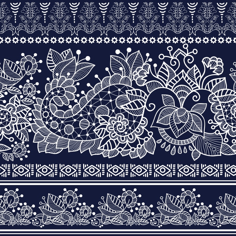 Indian style decorative pattern template (10)