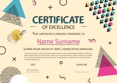 High quality certificate template pattern (122)