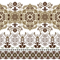 Indian style decorative pattern template (6)