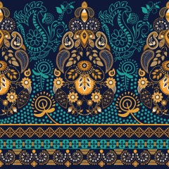 Indian style decorative pattern template (1)