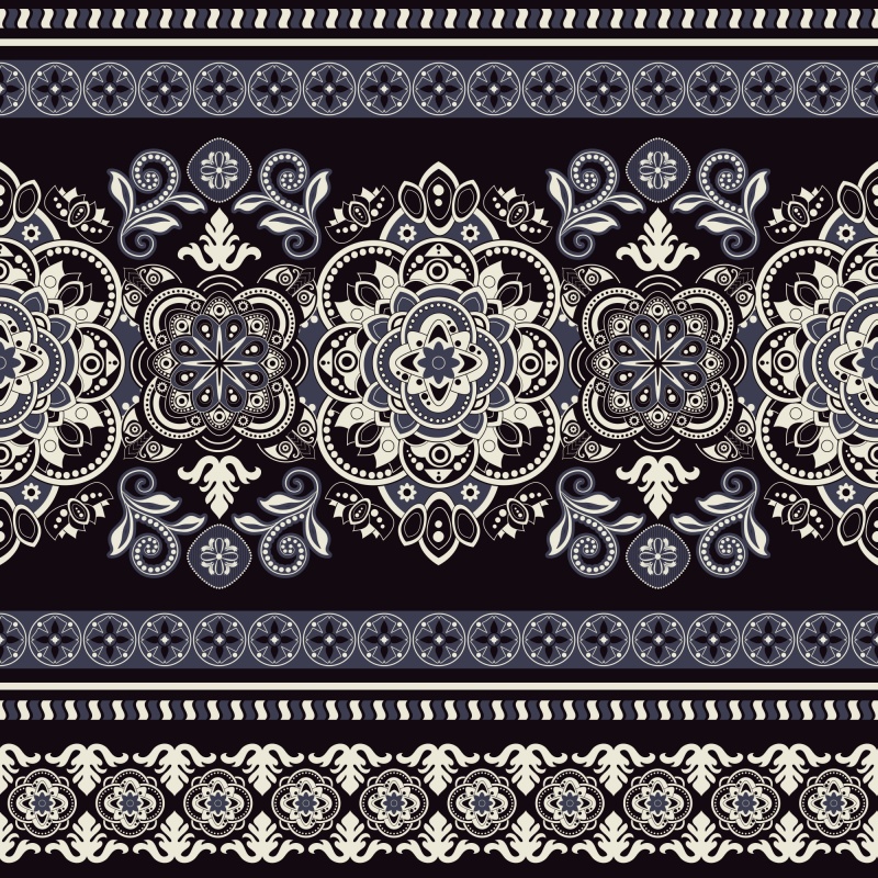 Indian style decorative pattern template (24)