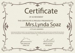 High quality certificate template pattern (109)