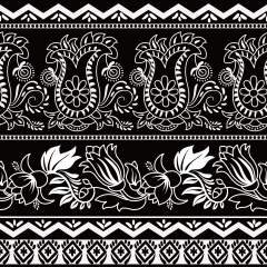 Indian style decorative pattern template (30)