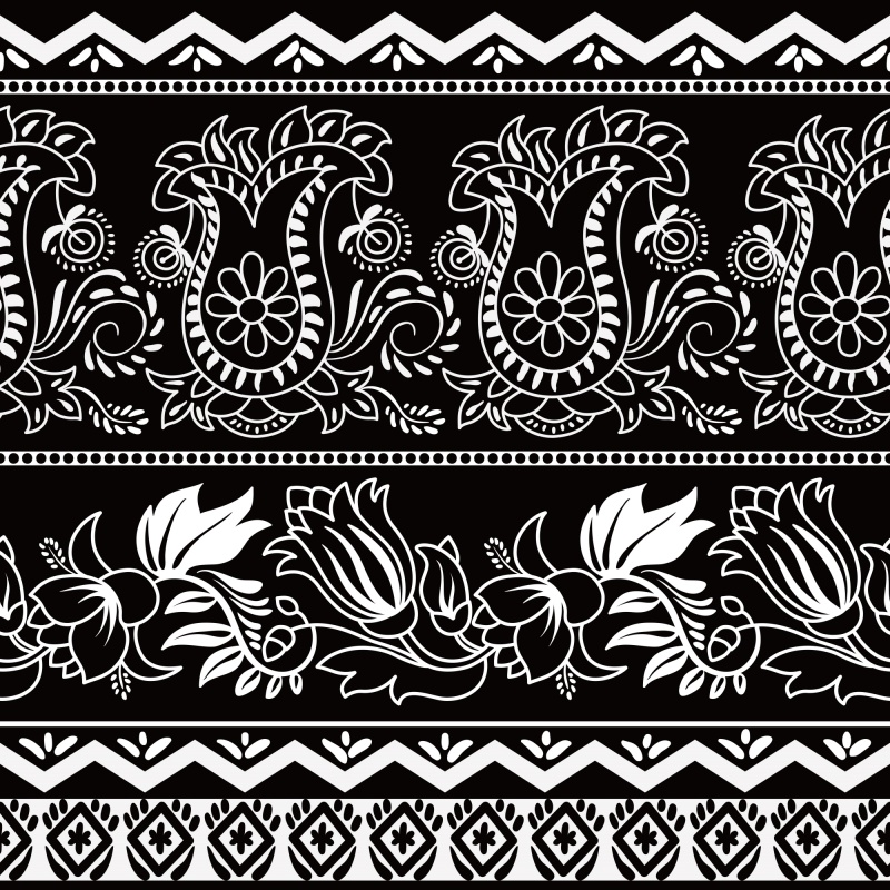 Indian style decorative pattern template (30)