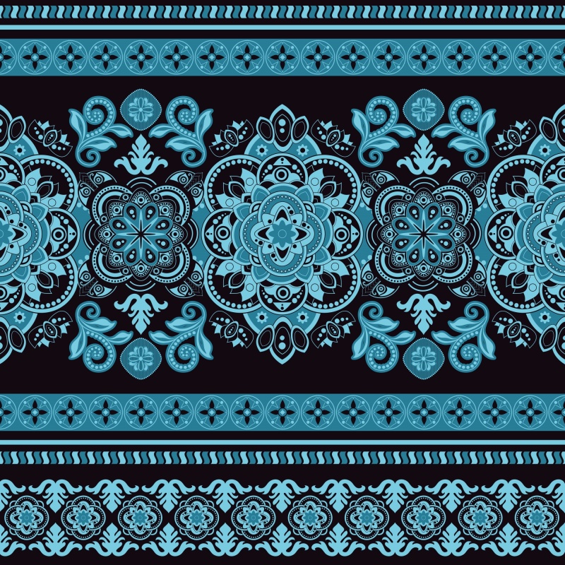 Indian style decorative pattern template (25)