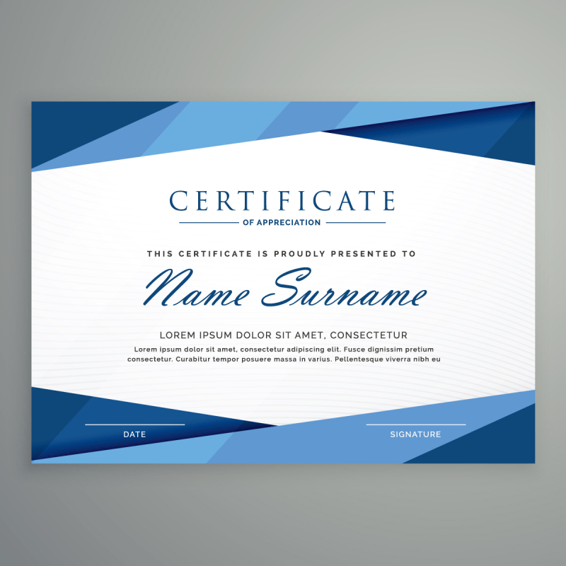 High quality certificate template pattern (170)