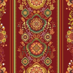 Indian style decorative pattern template (18)