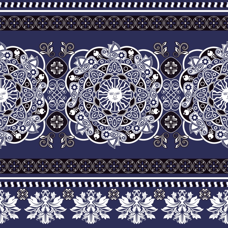 Indian style decorative pattern template (27)