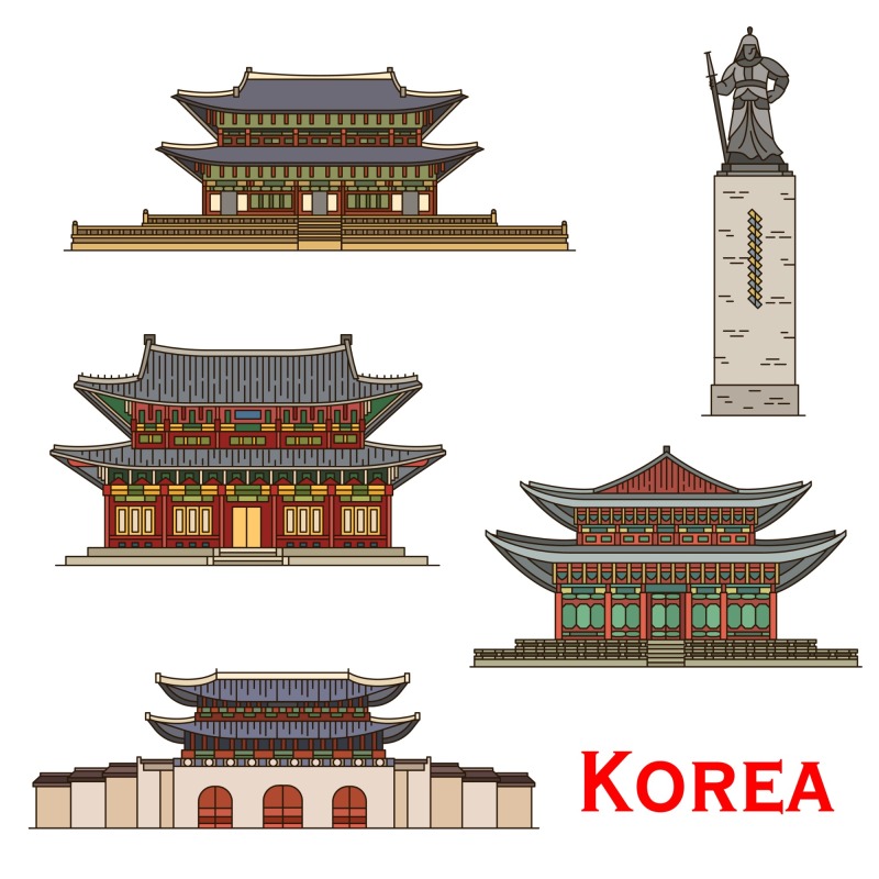 Korean traditional architecture template pattern (4)