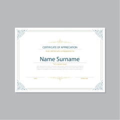 High quality certificate template pattern (212)