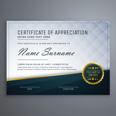 High quality certificate template pattern (187)
