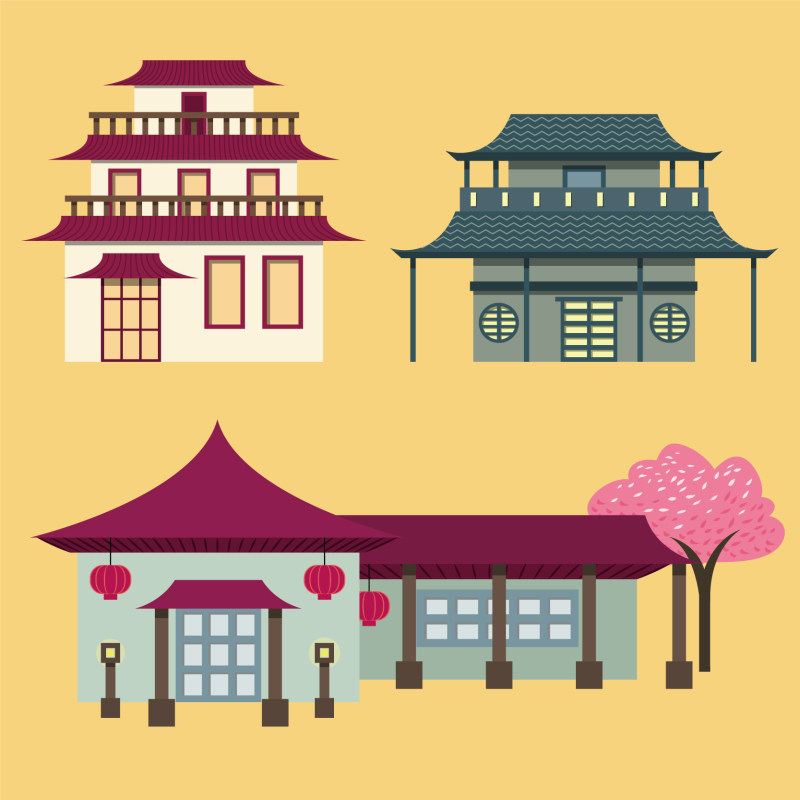 Korean traditional architecture template pattern (3)