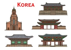 Korean traditional architecture template pattern (7)