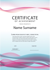 High quality certificate template pattern (202)