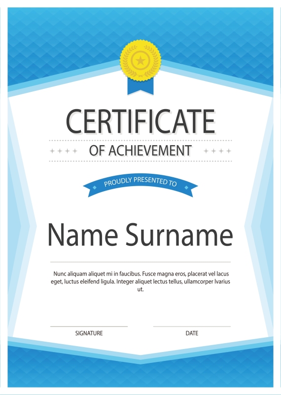 High quality certificate template pattern (236)