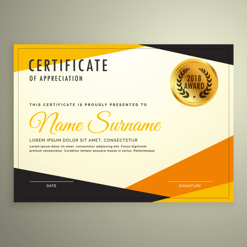 High quality certificate template pattern (228)