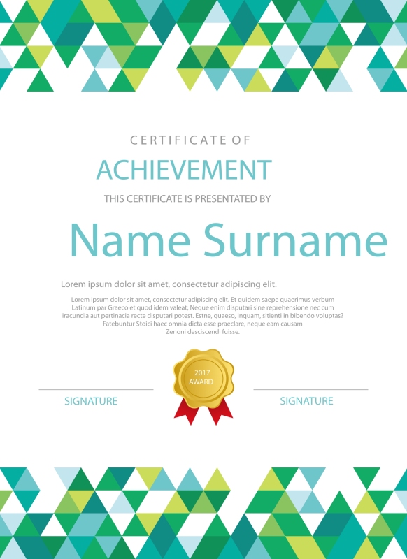 High quality certificate template pattern (193)