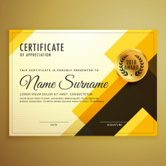 High quality certificate template pattern (230)