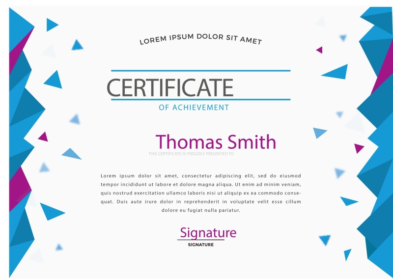 High quality certificate template pattern (171)